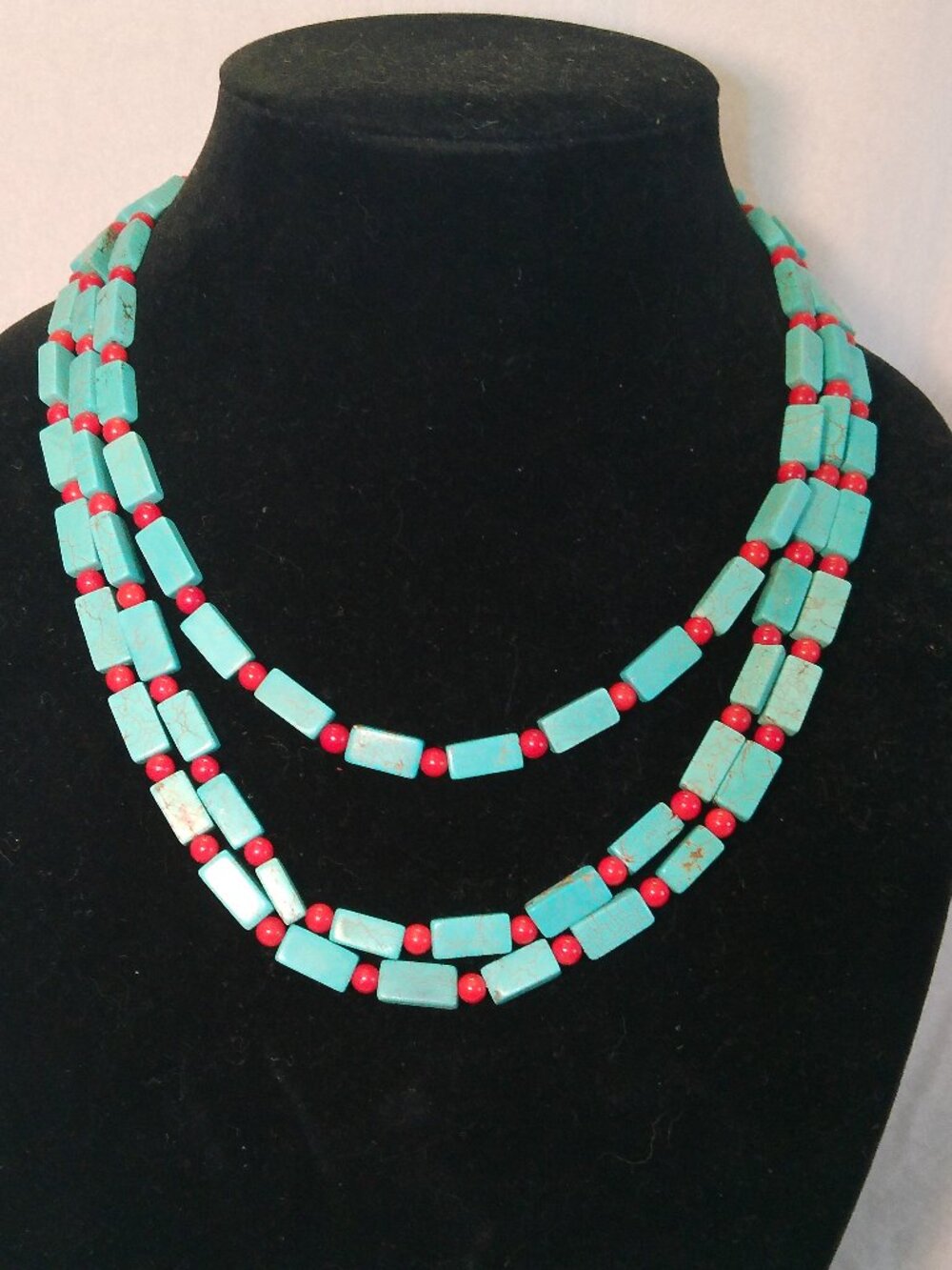 Necklace Gems Multi-strand Necklace